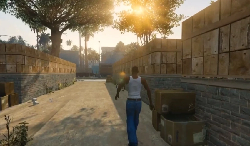 Фанатский ремейк GTA San Andreas на движке GTA 5 получил первый тизер