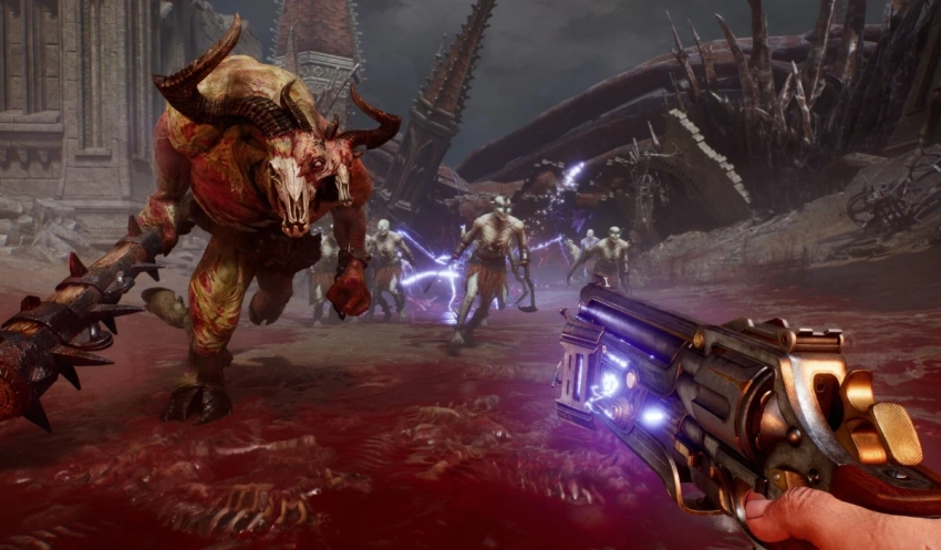 Авторы перезапуска Painkiller начали тестировать одиночный режим без ботов