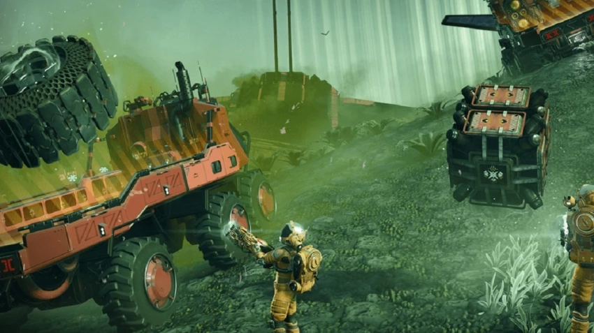 No Man's Sky получила обновление Remnant с гравитационной пушкой и заводами по переработке